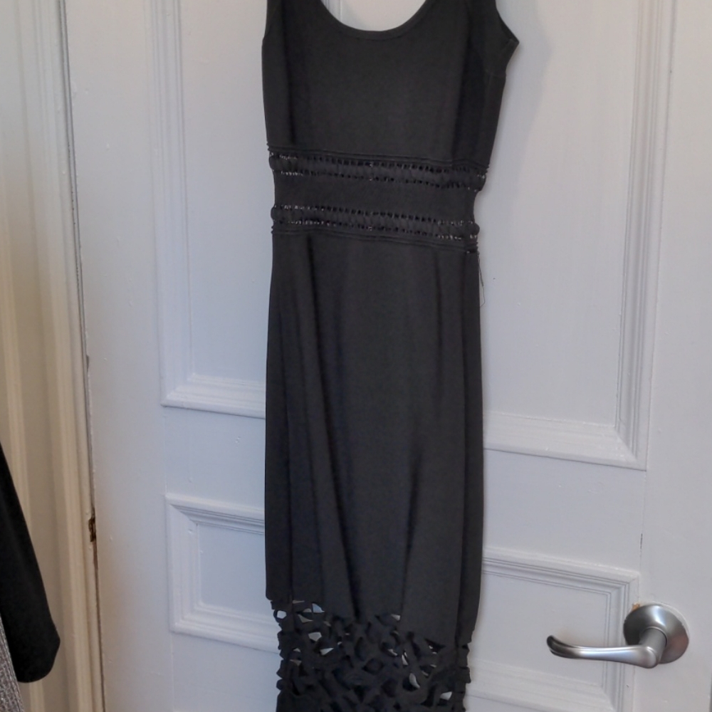 Black Band-Aid cocktail dress